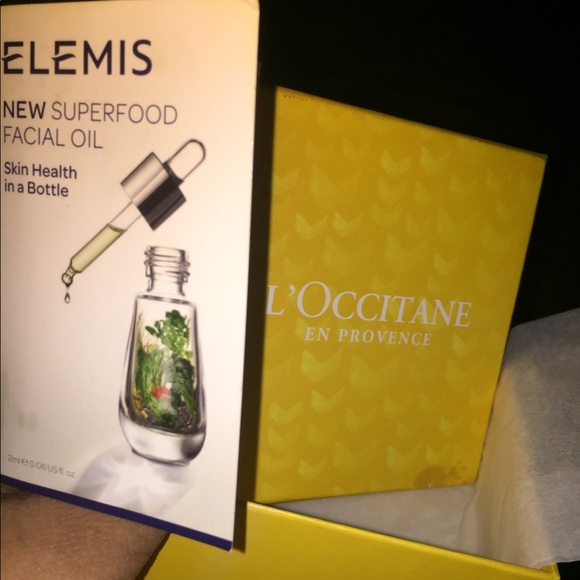 SOLD! L'occitane box filled w/skin care goodies - Picture 2 of 6